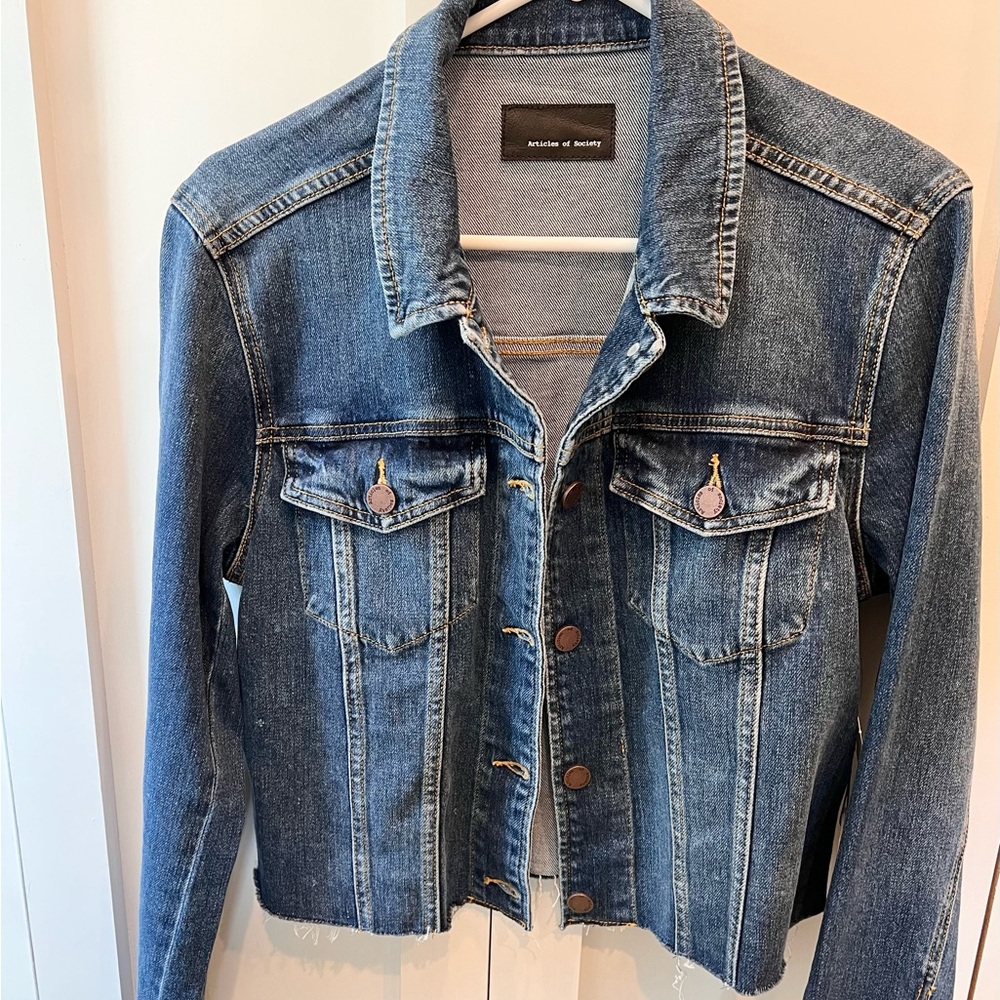 NWT Articles of Society Denim Jacket